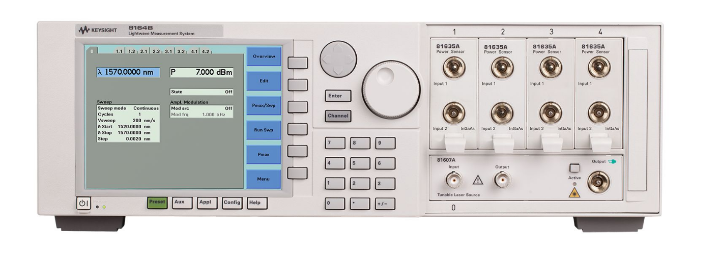 Keysight 81607A 可調諧激光源